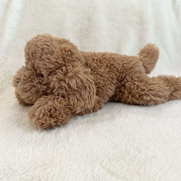 FAO Schwarz Plush Doodle Goldendoodle Brown Puppy Dog Floppy 14" - Picture 2 of 6